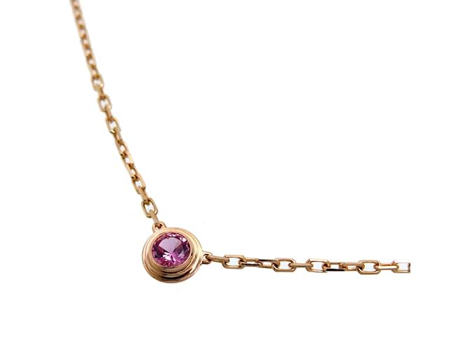 Cartier 18K Sapphire D'Amour Necklace Metal  ref.1235952