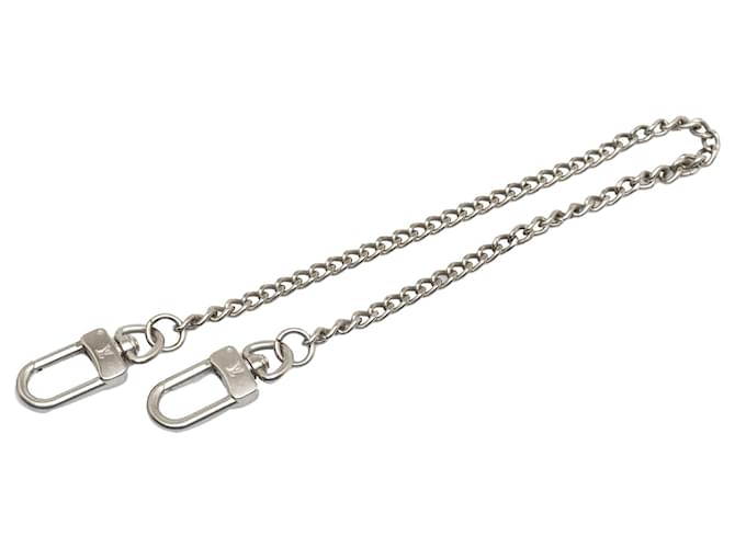 Louis Vuitton Silver Silver-Tone Key Chain Silvery Metal  ref.1236128