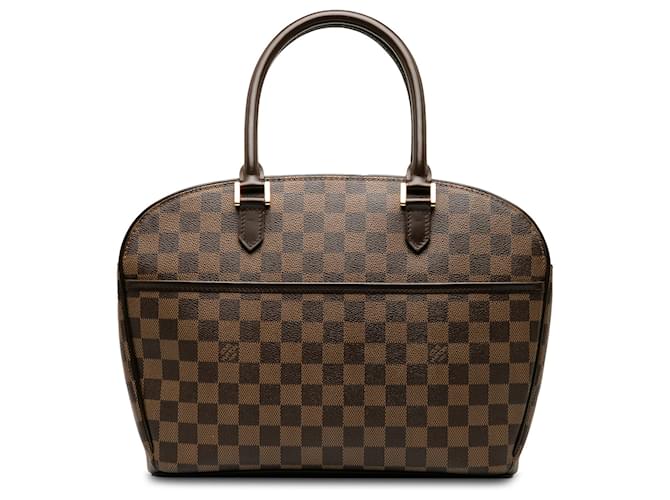 Louis Vuitton Brown Damier Ebene Sarria Horizontal Cloth  ref.1236148