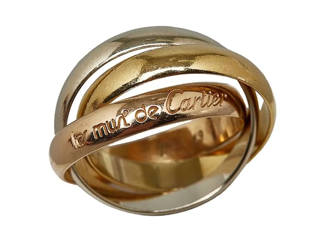 Cartier 18k Trinity Ring Metallo  ref.1236174
