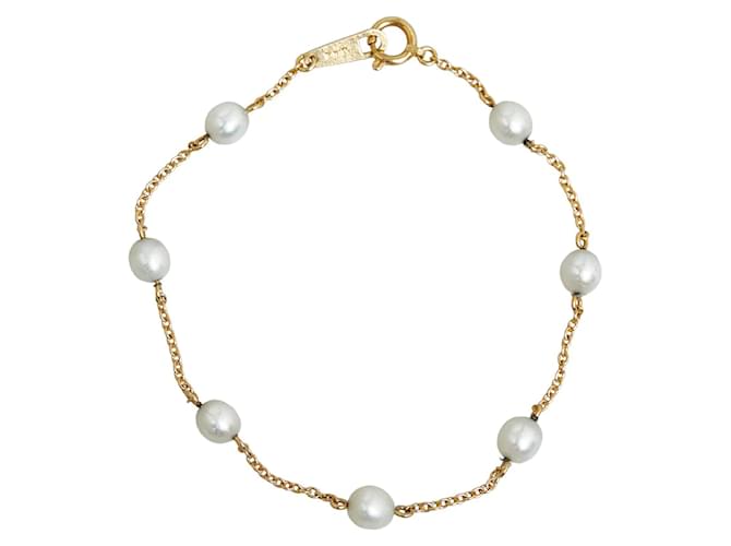 Tasaki 18Pulsera K con perlas de imitación Metal  ref.1236179