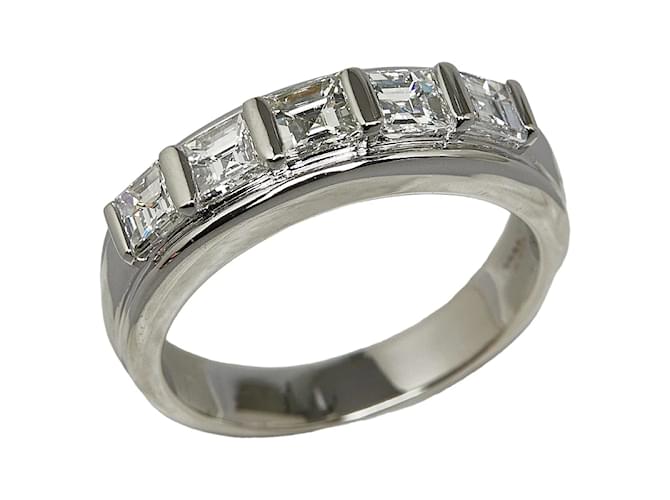 Autre Marque Platinum Diamond Ring  ref.1236195