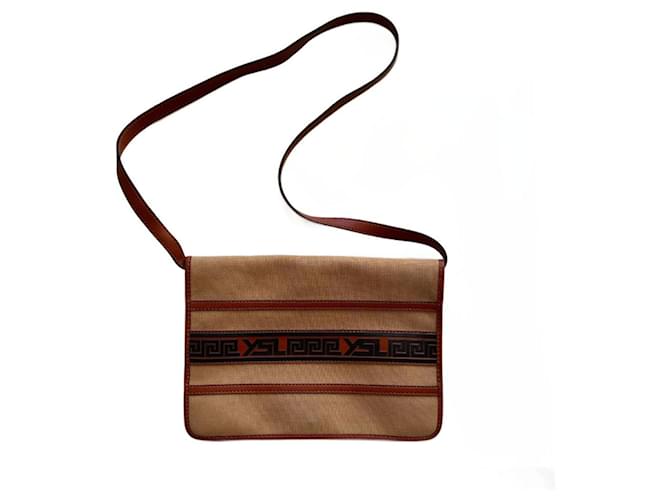 Yves Saint Laurent Handbags Beige Cloth  ref.1236237