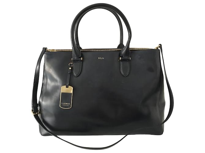 Ralph Lauren bag in black leather  ref.1236251