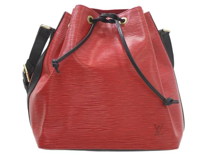 Noe Louis Vuitton Noé Red Leather  ref.1236260