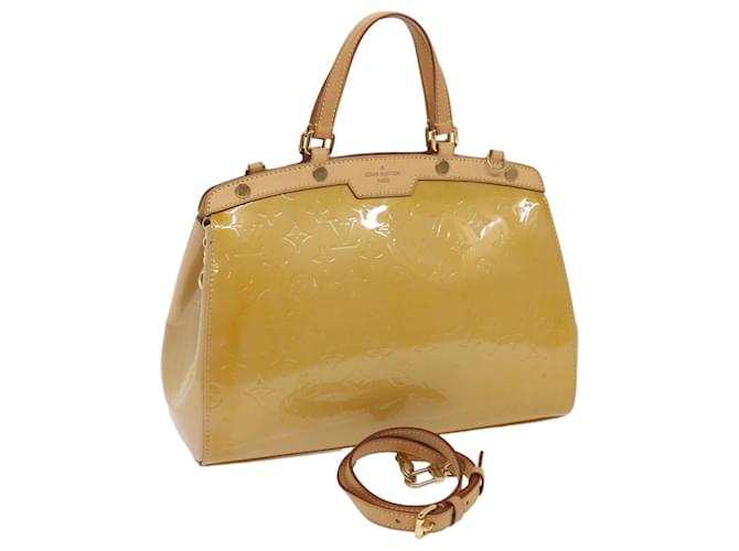 LOUIS VUITTON Monogram Vernis Blair GM Hand Bag 2way Marshmallow Pink Auth 65481 Patent leather  ref.1236283