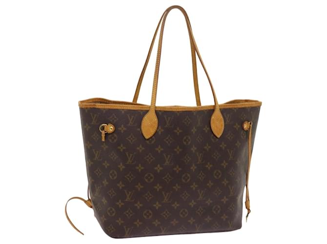 LOUIS VUITTON Monogramme Neverfull MM Tote Bag M40156 LV Auth ep3191 Toile  ref.1236300