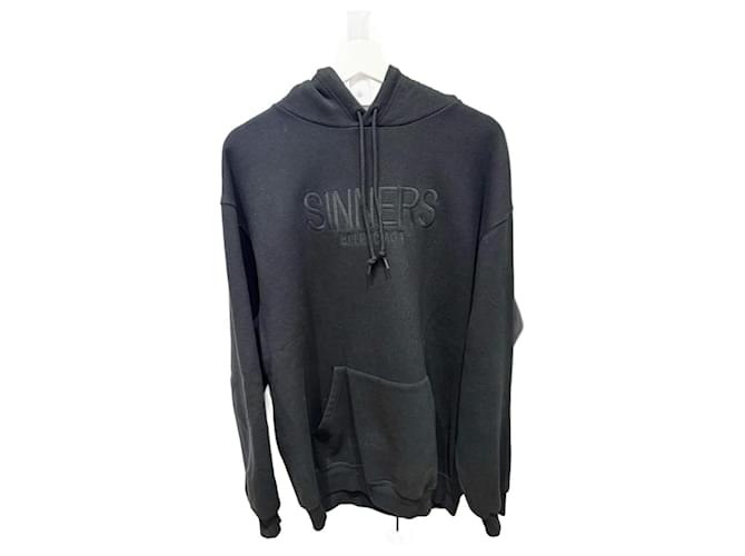 Sweater Balenciaga SINNERS noir Coton  ref.1236355