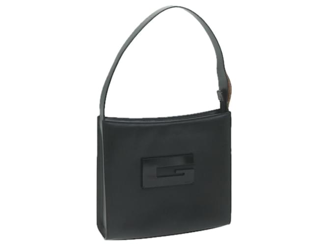 GUCCI Shoulder Bag Leather Black Auth bs11666  ref.1236369
