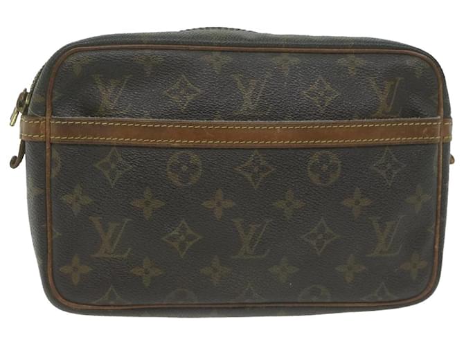 Louis Vuitton Monogram Compiegne 23 Clutch Bag M51847 LV Auth 65406 Cloth  ref.1236388