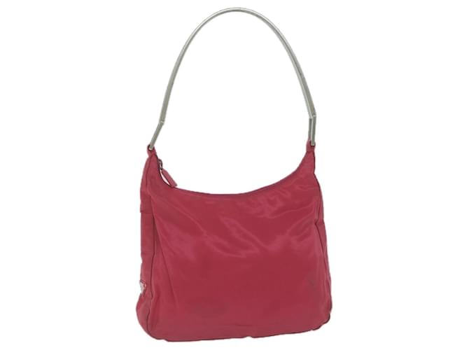 PRADA Shoulder Bag Nylon Pink Auth ac2656  ref.1236397