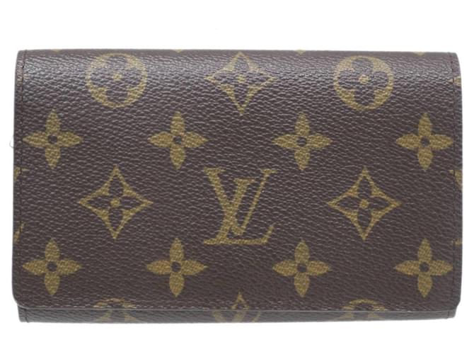 Louis Vuitton Trésor Marrom Lona  ref.1236442