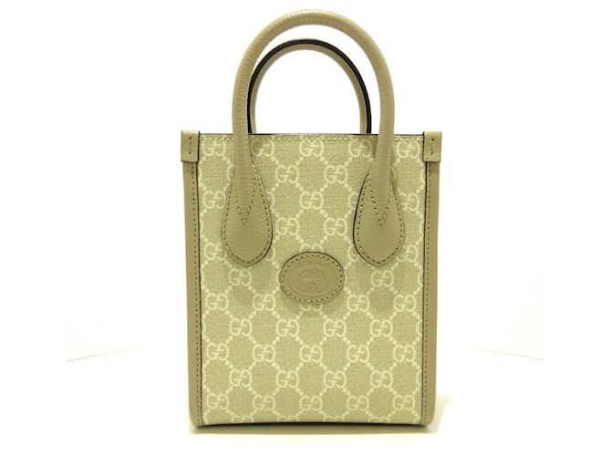 Gucci interlocking Toile Vert  ref.1236480