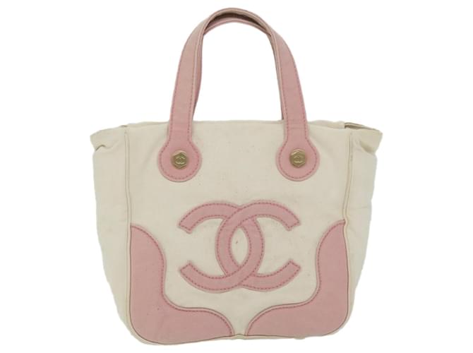 Chanel CC Pink Leinwand  ref.1236535
