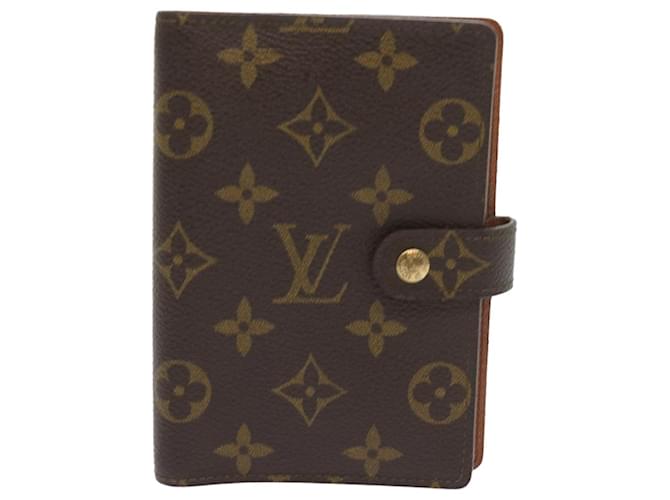 Louis Vuitton Agenda Cover Brown Cloth  ref.1236642