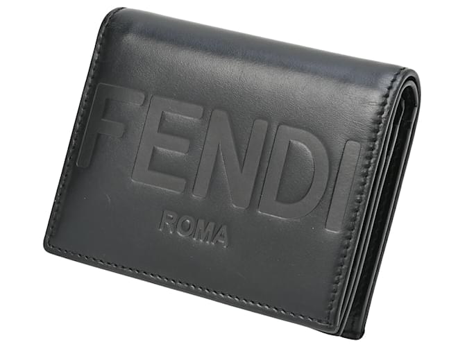 Fendi Black Leather  ref.1236651