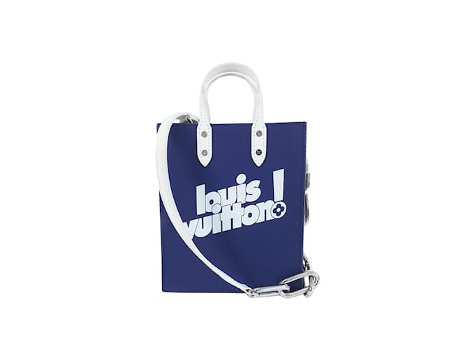 LOUIS VUITTON Handbags Other Blue Leather  ref.1236708