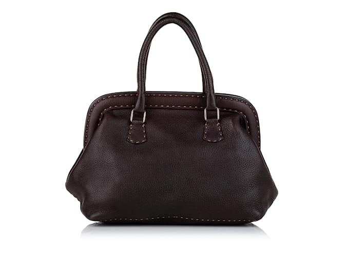 Selleria FENDI Handbags Other Brown Leather  ref.1236712