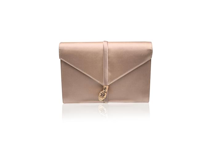 Yves Saint Laurent Clutch Bag Vintage n.A. Beige Cloth  ref.1236744