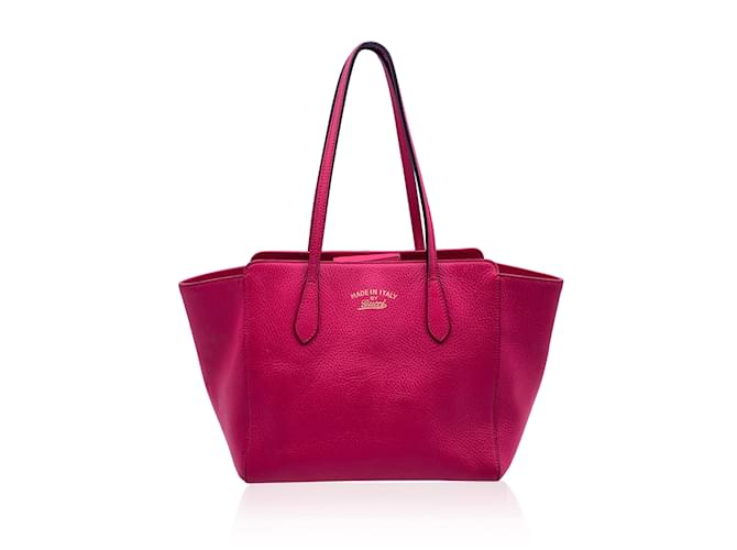 Gucci Handbag Swing Pink Leather  ref.1236746