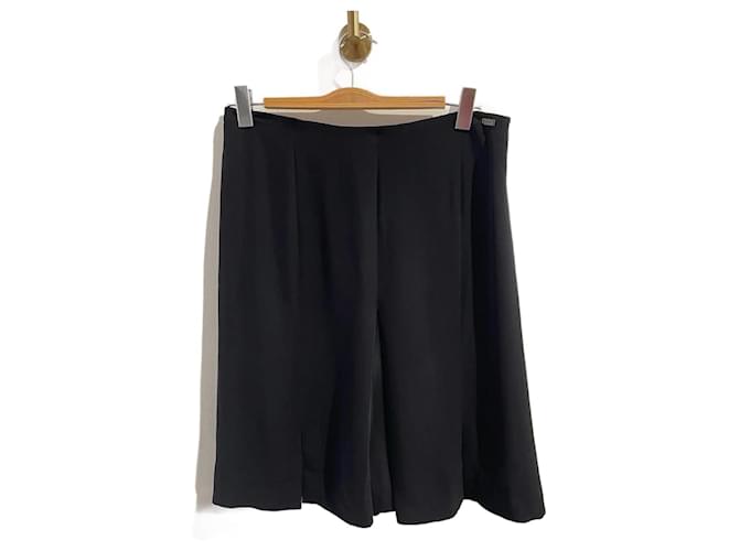 CHANEL  Skirts T.International XL Silk Black  ref.1236749