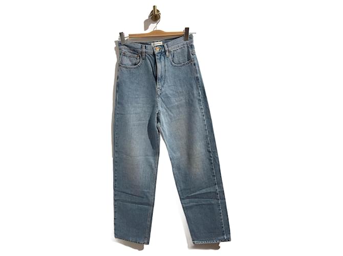 ISABEL MARANT ETOILE Jeans T.fr 34 Baumwolle Blau  ref.1236751