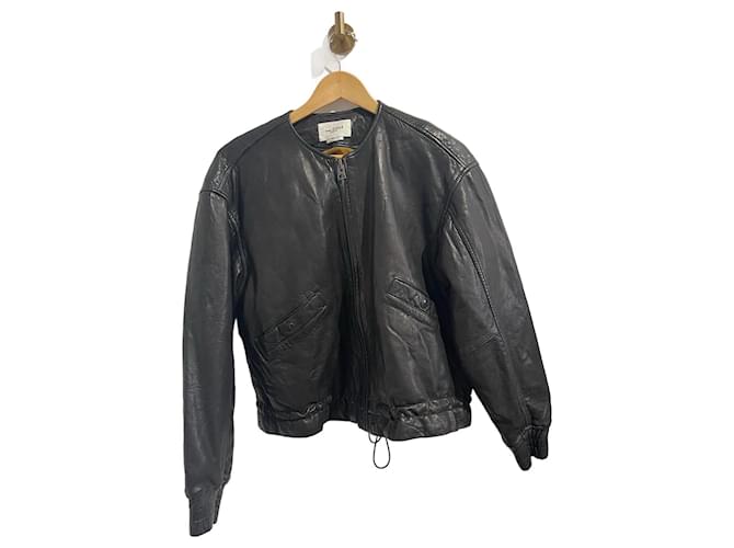 ISABEL MARANT  Jackets T.International XS Leather Black  ref.1236759