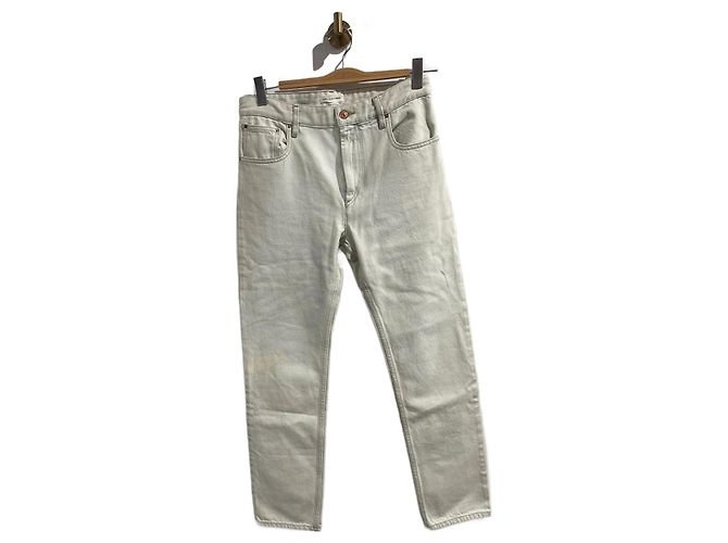 ISABEL MARANT ETOILE Jeans T.FR 36 Cotton White