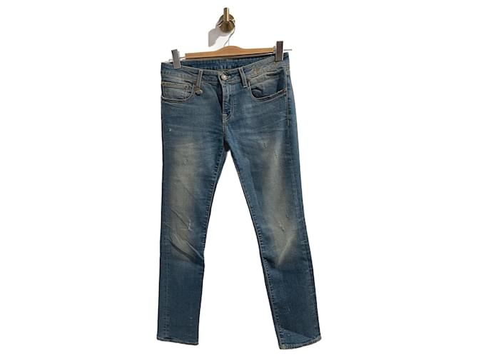 R13  Jeans T.US 27 cotton Blue  ref.1236763