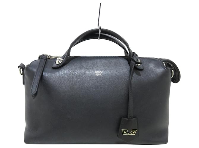 Fendi By The Way Black Leather  ref.1236809