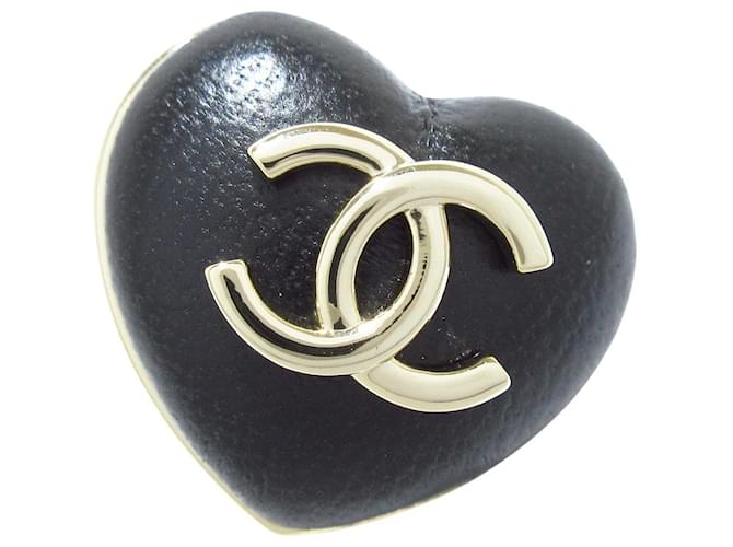 Chanel COCO Mark Negro Metal  ref.1236838