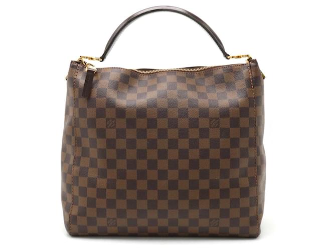Louis Vuitton Gracie Brown Cloth  ref.1236889