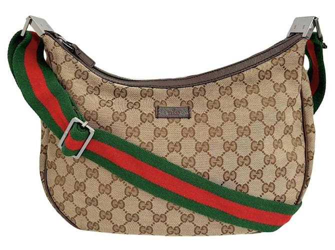 Gucci GG Canvas Brown Cloth  ref.1236905