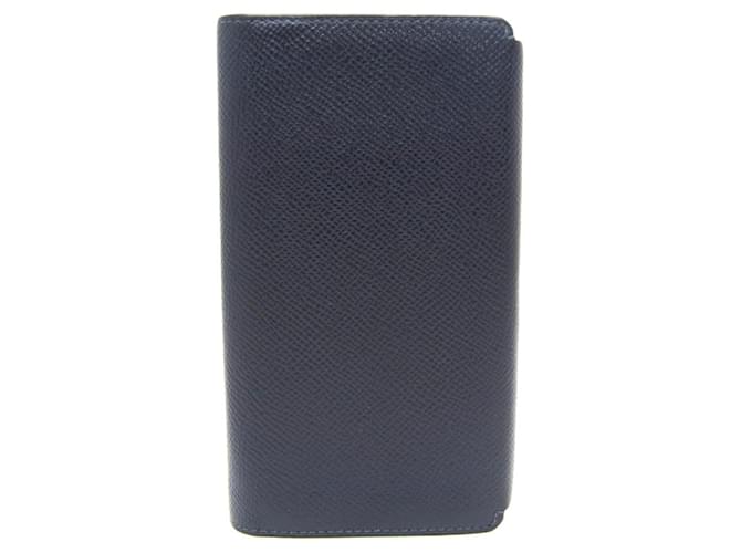 Hermès -- Blue Leather  ref.1236962