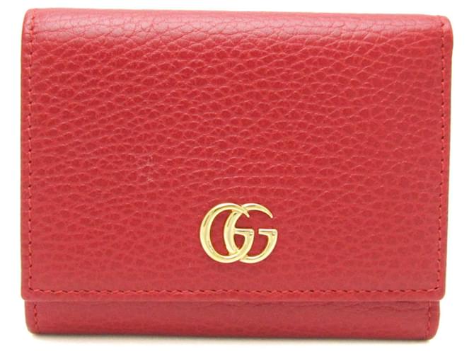 Gucci GG Marmont Red Leather  ref.1236964