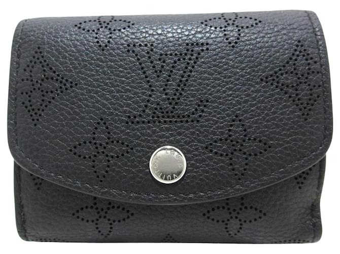 Louis Vuitton Portefeuille Iris Black Leather  ref.1237033