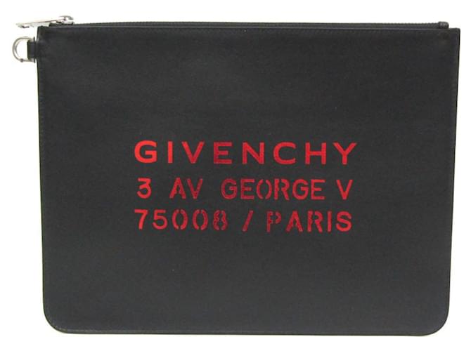 Givenchy - Schwarz Leder  ref.1237061