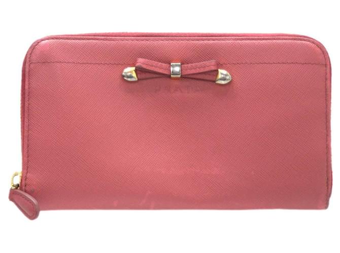 Prada Saffiano Pink Leder  ref.1237081