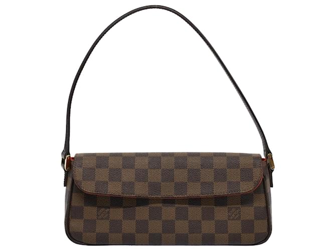 Louis Vuitton Recoleta Brown Cloth  ref.1237084