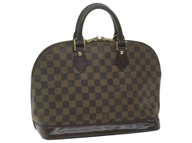 Louis Vuitton Alma Braun Leinwand  ref.1237104