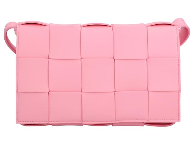 Bottega Veneta CASSETTE CLASSIC Pink Leather  ref.1237130