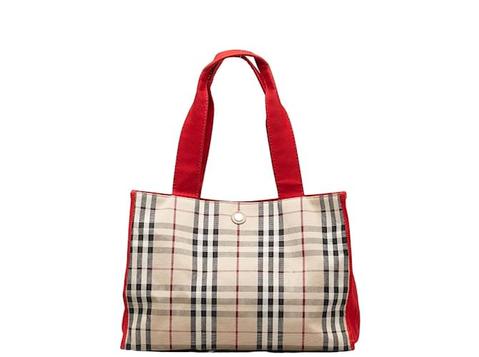 Burberry Nova Check Handbag Cloth  ref.1237281