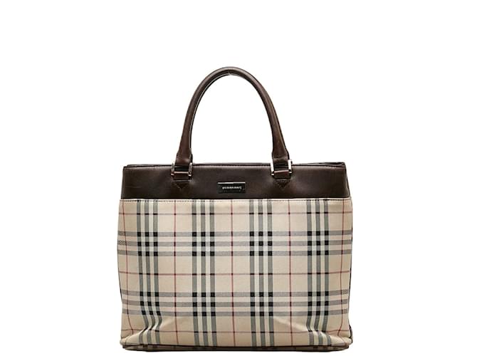 Burberry Nova Check Handbag Cloth  ref.1237282