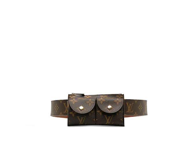 Louis Vuitton Monogram Pochette Duo Belt Bag M9836 Toile  ref.1237342