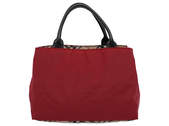 BURBERRY Synthétique Rouge  ref.1237497