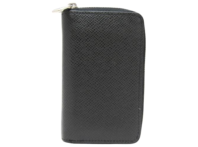 Louis Vuitton Zippy Coin Purse Black Leather  ref.1237517