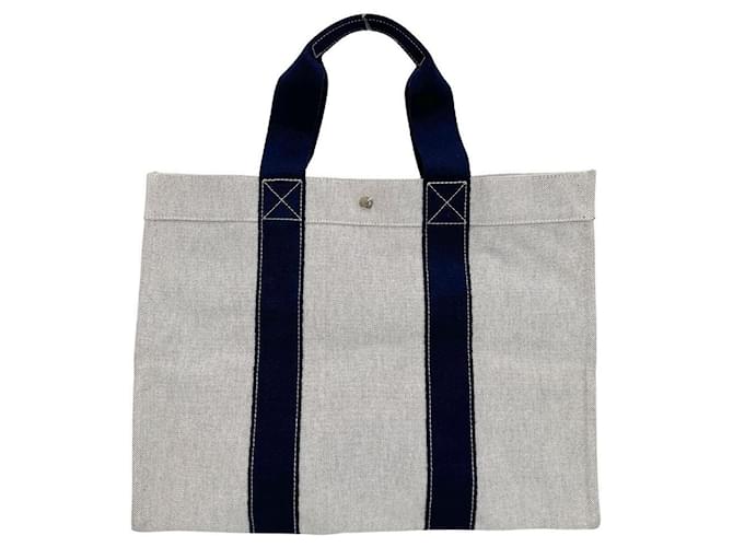Toto Bag Hermès Toto Coton Blanc  ref.1237568
