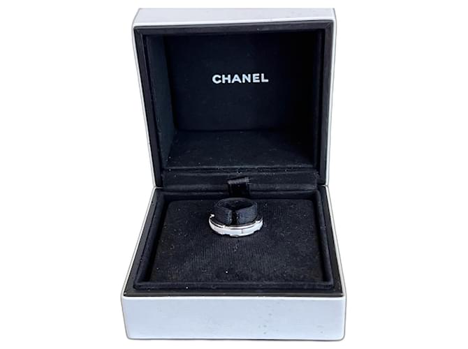 Anel de Chanel, modelo ultra pequeno Branco Ouro branco  ref.1237694