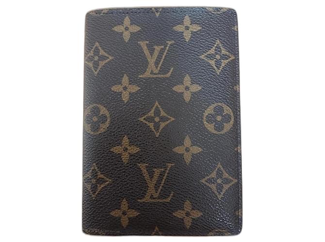 Louis Vuitton Carteiras Pequenos acessórios Marrom Lona  ref.1237708