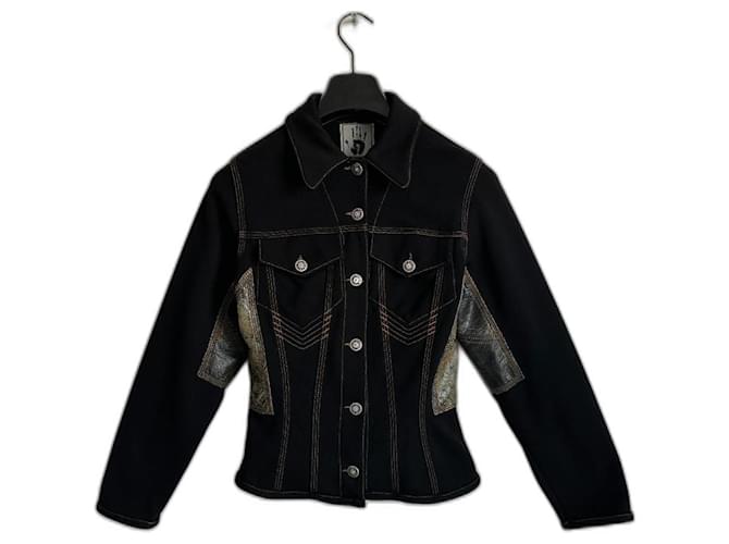 Jean Paul Gaultier Jackets Black Cotton  ref.1237720